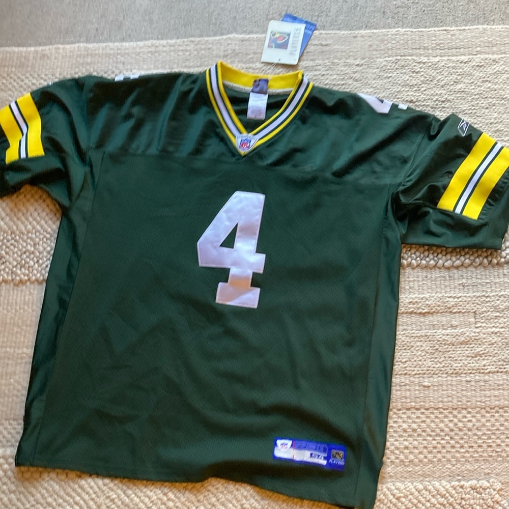 Farve Green and Yellow Football Jersey